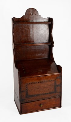 Lot 135 - An Inlaid Mahogany Salt Box, early 19th...
