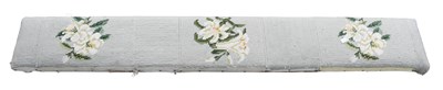 Lot 1303 - An Altar Stool, with floral needlework padded...