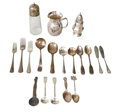 Lot 45 - A Collection of Assorted Silver and Silver...