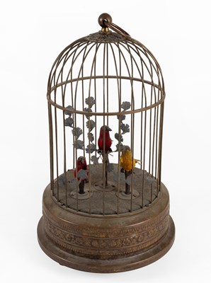 Lot 183 - A Swiss Singing Bird Automaton, 2nd half of...