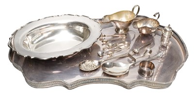 Lot 137 - A Collection of Assorted Silver and Silver...