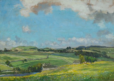 Lot 1026 - Bertram Priestman RA, ROI, NEAC, IS...