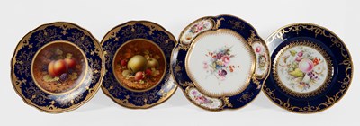Lot 52 - A John Rose Coalport Porcelain Plate, circa...