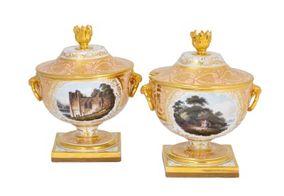 Lot 45 - A Pair of Worcester Barr, Flight & Barr Sauce...