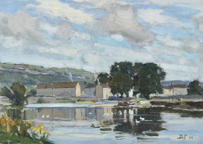 Lot 1028 - Bertram Priestman RA, ROI, NEAC, IS...