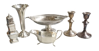 Lot 127 - A Collection of Assorted Silver and Silver...