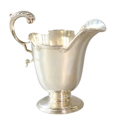 Lot 74 - A George V Silver Cream-Jug, by Manoah Rhodes...