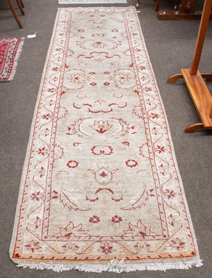 Lot 1276a - Afghan Ziegler Runner, the field with large...