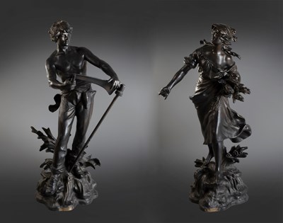 Lot 147 - After Auguste Moreau (1834–1917) French: A...