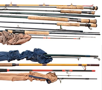 Lot 3167 - Assorted Fly And Sea Course Rods