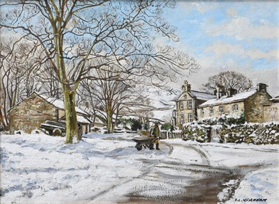 Lot 1346 - Thomas Leslie Kerkham (1918-1986) Snowbound...