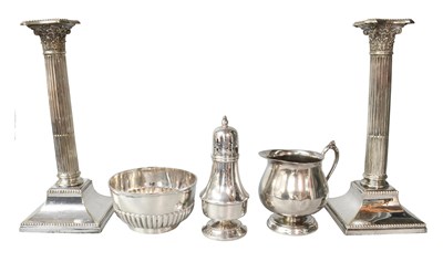 Lot 47 - A Collection of Assorted Silver and Silver...