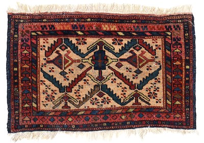 Lot 242 - Unusual Afshar Bag Face South East Iran, Circa...