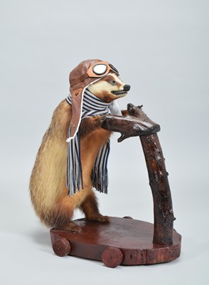 Lot 117 - Anthropomorphic Taxidermy: A European Badger...