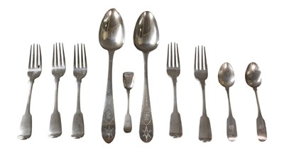 Lot 103 - A Collection of George III Irish Silver...
