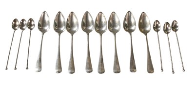 Lot 96 - A Collection of Assorted Dutch Silver Flatware,...