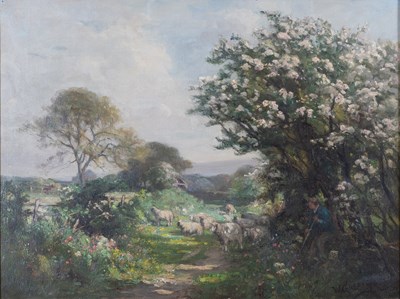 Lot 354 - William Greaves (1852-1938) "June Morning...