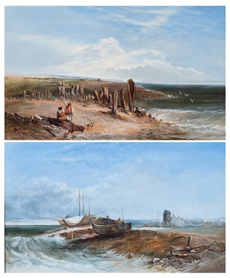 Lot 1066 - British School (19th / 20th Century) Beached...