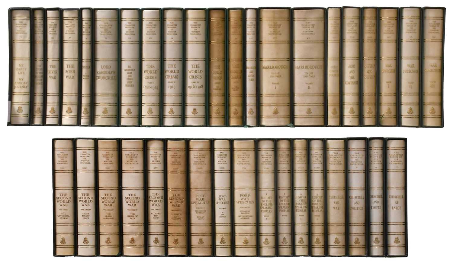 Lot Churchill (Sir Winston Spencer). The Collected...