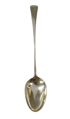 Lot 101 - A George III Silver Basting-Spoon, by George...