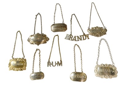 Lot 87 - Four Various George III and Later Silver or...