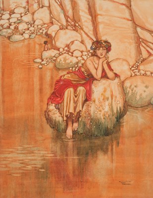 Lot 1005 - William Heath Robinson (1872-1944) Water nymph...