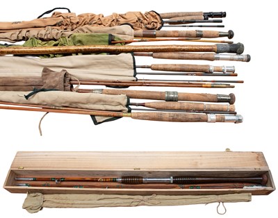 Lot 3158 - An Orvis Graphite Salmon Fly Rod
