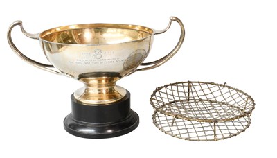 Lot 11 - An Edward VIII Silver Rose-Bowl, by James...