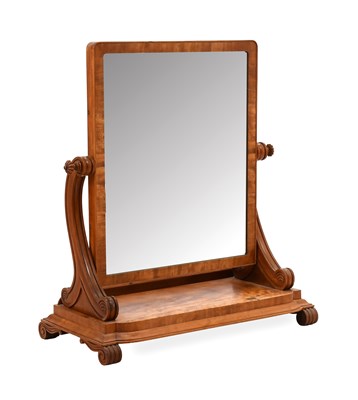 Lot 601 - A Gillows of Lancaster Satin Birch Dressing...