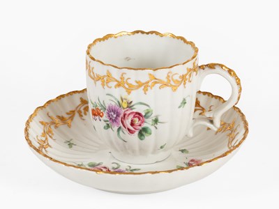 Lot 13 - A Richard Champion Bristol Porcelain Teacup...