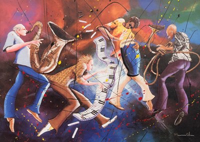 Lot 1096 - After Marcus Glenn (b. 1968) "It's Poppin Baby,...