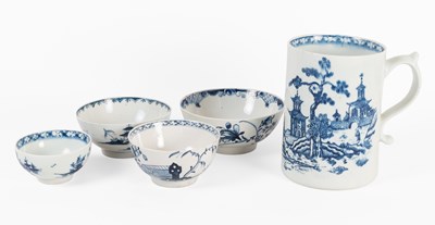 Lot 24 - A Lowestoft Porcelain Mug, circa 1775, of...