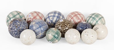 Lot 66 - A Collection of Ten Scottish Pottery Carpet...