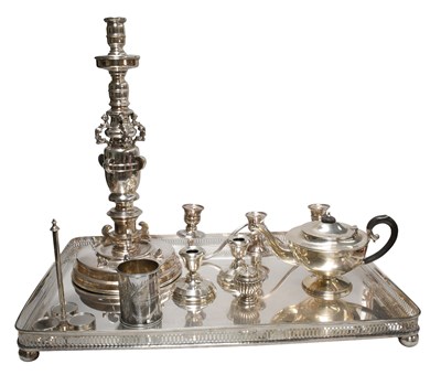 Lot 138 - A Collection of Assorted Silver and Silver...