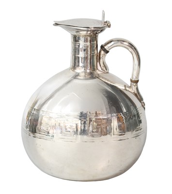 Lot 22 - A Victorian Silver Hot-Water Jug, by Robert...