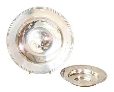 Lot 28 - Two Elizabeth II Silver Armada-Dishes, One by...