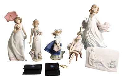 Lot 309 - A Group of 20th Century Lladro Porcelain,...