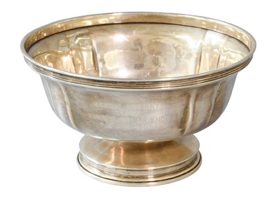 Lot 70 - A George VI Silver Bowl, by William Hutton and...