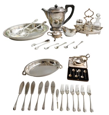 Lot 125 - A Collection of Assorted Silver and Silver...