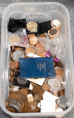 Lot 145 - Mixed British and World Coins, a large...