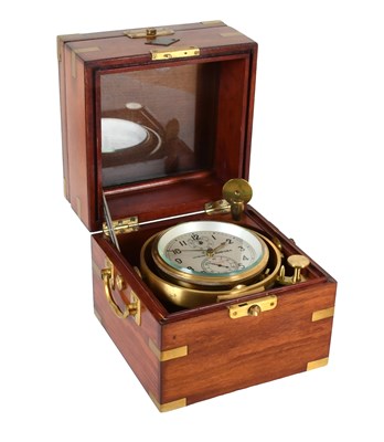 Lot 255 - A Russian Two-Day Marine Chronometer, signed...