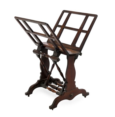 Lot 519 - A George IV Mahogany Folio Stand, 2nd quarter...