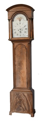 Lot 1467 - A Mahogany Eight Day Longcase Clock, signed...