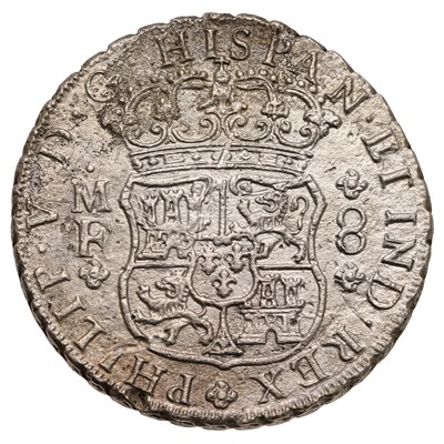Lot 155 - Spanish Empire, Mexico, 8 Reales 1737, Mexico...