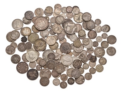 Lot 172 - Mixed World Silver Coins, including, Canada 50...