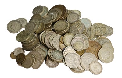 Lot 244 - Mixed Pre-1947 Silver Coins, mixed...