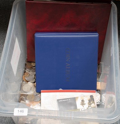 Lot 146 - Mixed British and World Coins, including a...