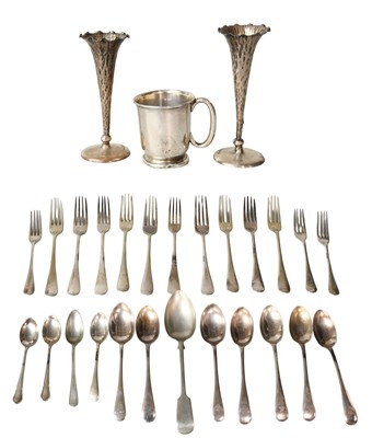 Lot 48 - A Collection of Assorted Silver and Silver...