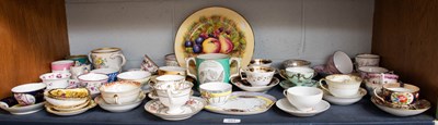 Lot 251 - A Collection of Porcelain Cups and Saucers,...