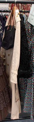 Lot 1007 - Black Astracan Cropped Jacket with scooped...
